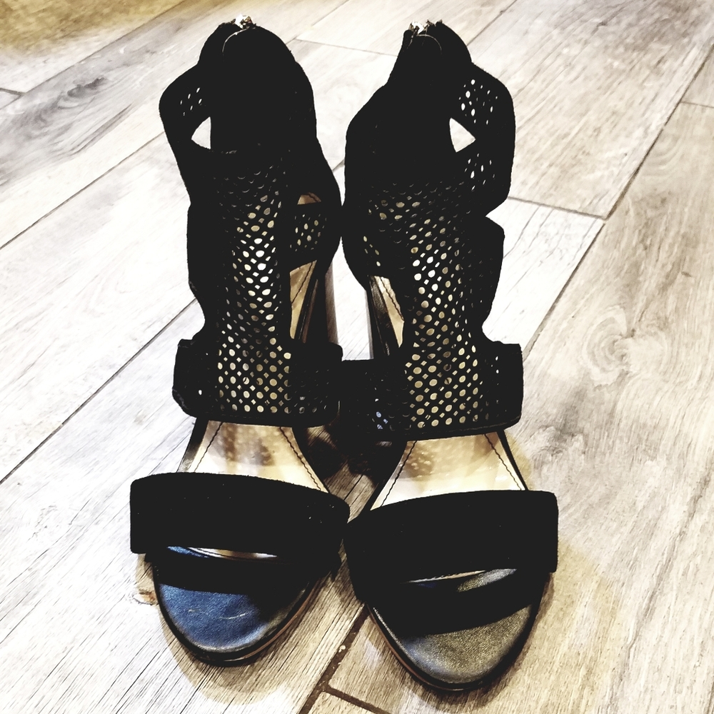 Isola black suede sandals - Picture 5 of 8